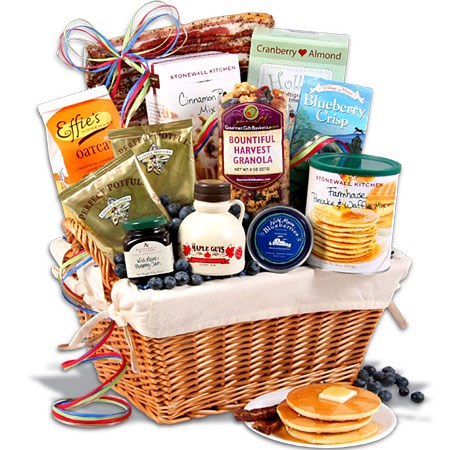 New England Breakfast Gift Basket Deluxe.