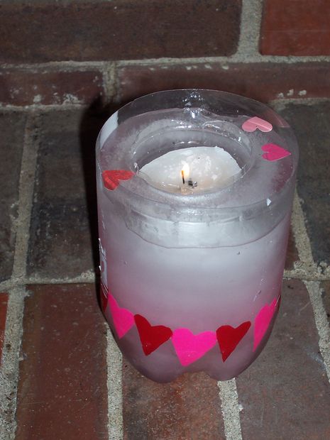 Outdoor Ice Candle Holder.
