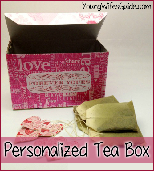 Personalized Tea Box.