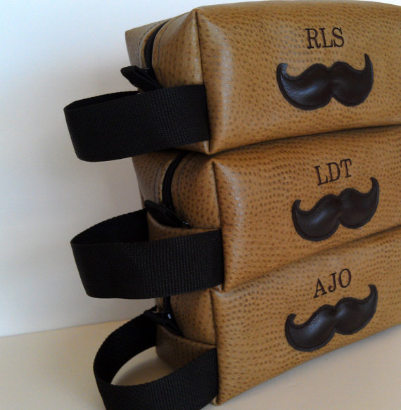 Personalized Toiletry Bags. DIY Valentine’s Day Gifts for Him