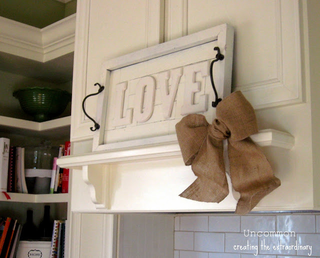 Pottery Barn Knock-Off Love Sign.