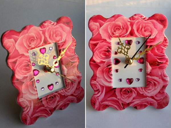 Roses Pattern Photo Frame.