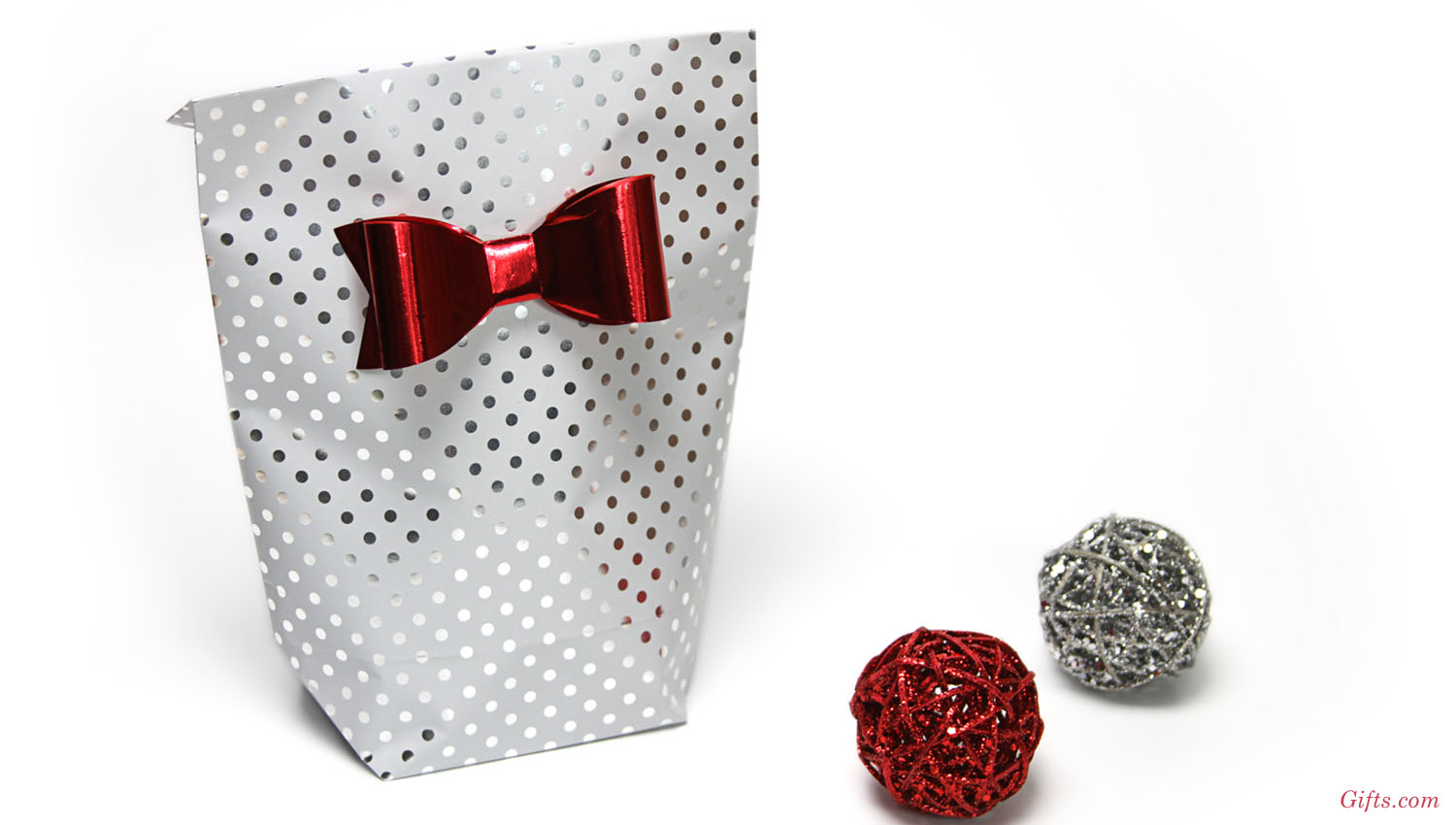 Silver Gift Bag.