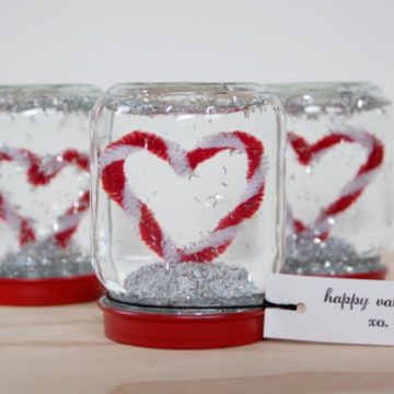 Snow Globe Valentines.