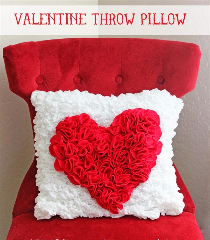 Valentine Throw Pillow.