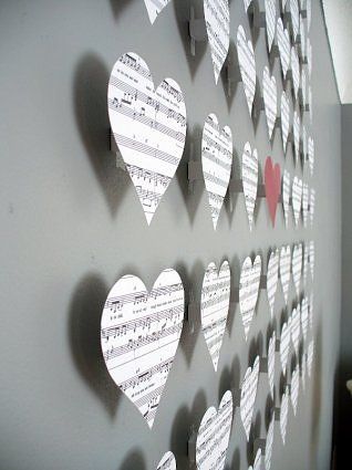 Valentine’s day wall art.