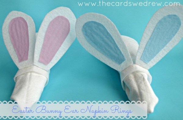 Bunny Ear Napkin Rings.