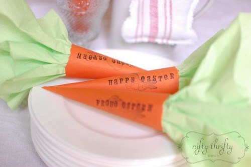 Carrot Napkin Holders.