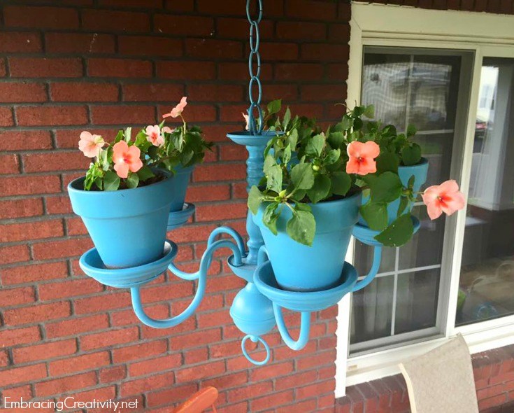 Chandelier Planter.