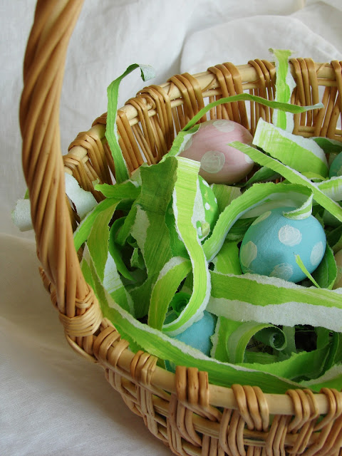 DIY Easter Grass.