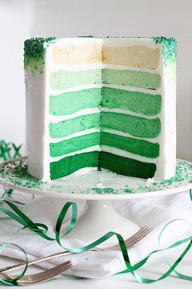 Delicious Green Desserts.