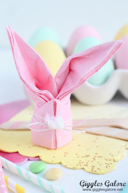 Easter Bunny Napkins.