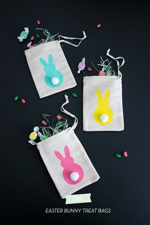 Easter Bunny Treat Bags.