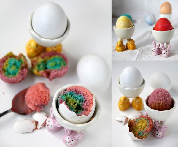 Easter Egg Cakes.