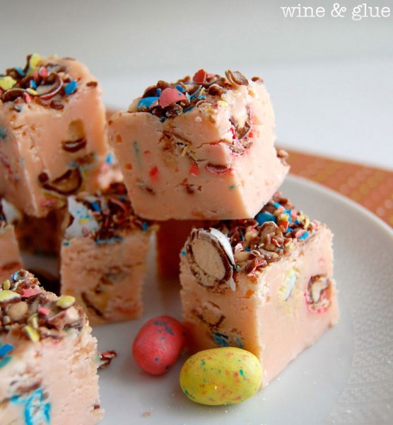 Easter Egg Fudge.