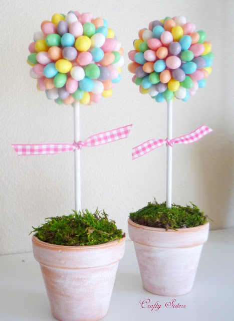 Jellybean Topiary For Easter.