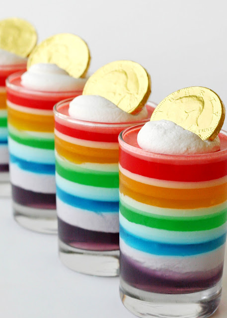 Lucky rainbow jello is all you need!