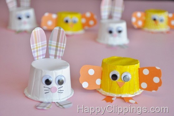 Mini Bunny & Chick Party cups.