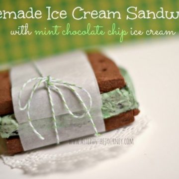 Mint Ice Cream Sandwiches.