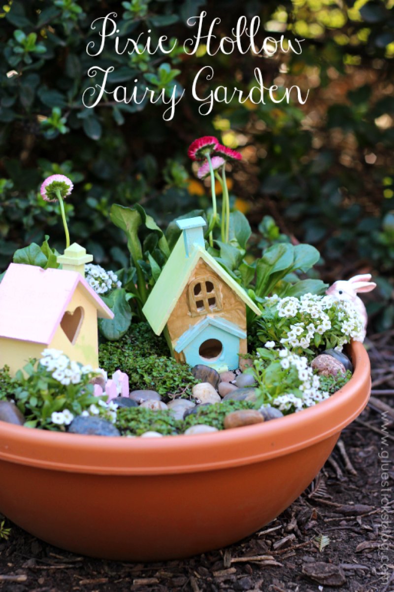 Outdoor Fairy Garden.