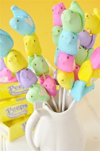 Peeps on a Stick.