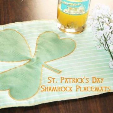 Sewing Decor For St. Paddy's Day.