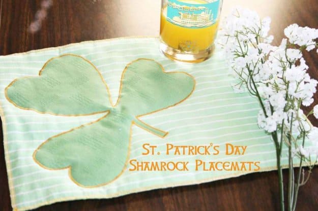 Sewing Decor For St. Paddy's Day.