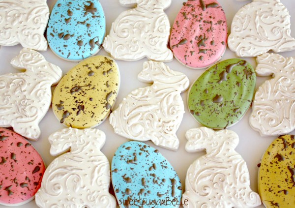 Speckled-Egg Cookies.