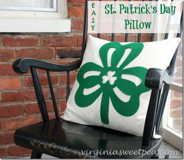 St. Patrick’s Day Pillow.