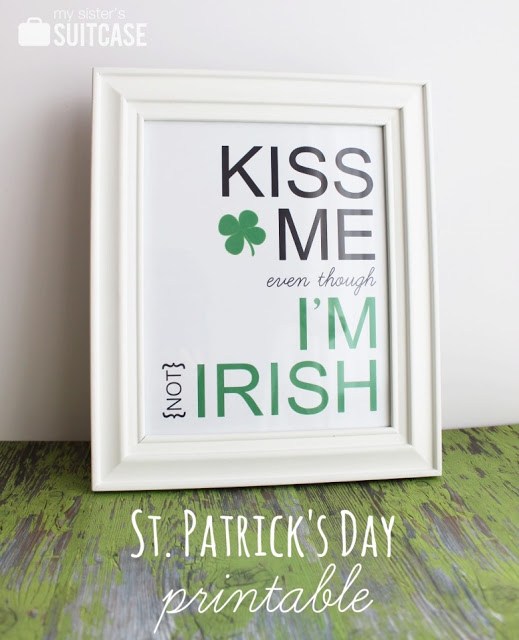 St. Patrick’s Day Printable.