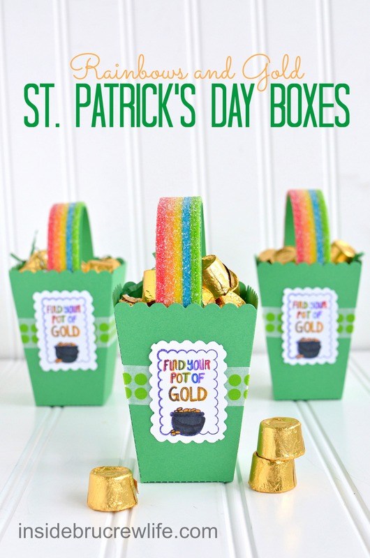 St. Patrick’s Day Treat Boxes.