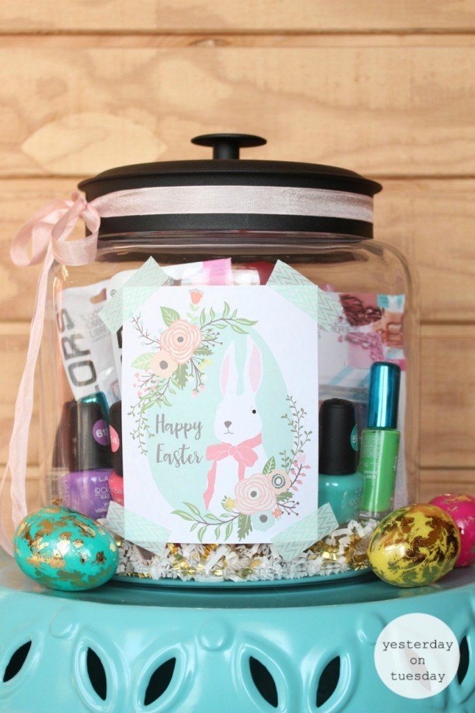 Teen Girl Easter Jar Gift.