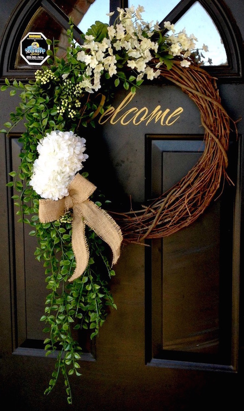 Welcome Wreath.