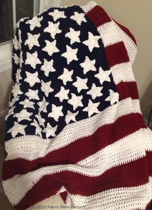 American Flag Afghan.