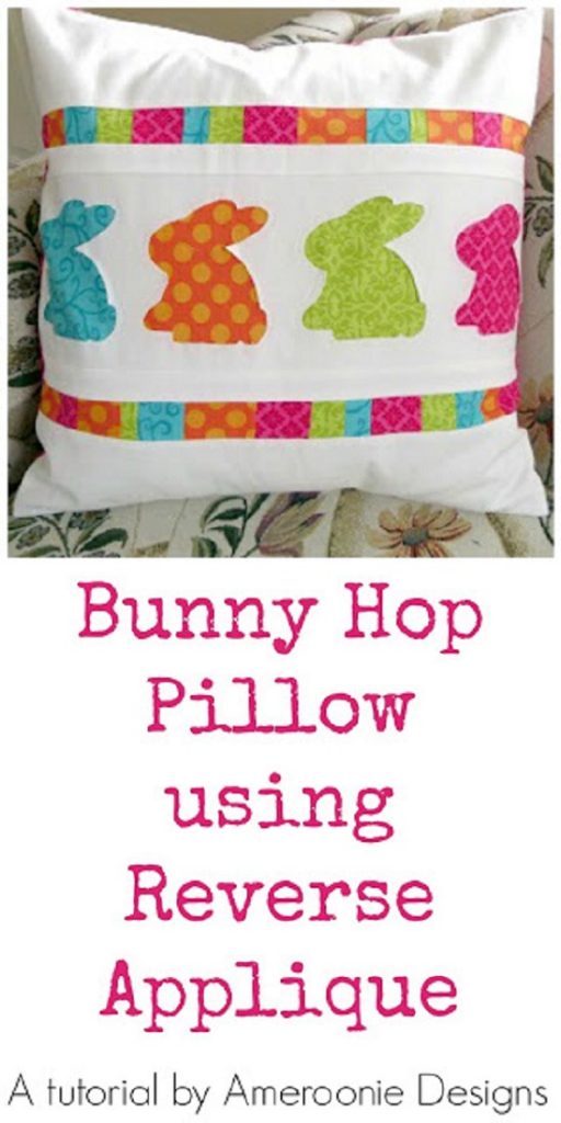 Bunny Hop Pillow.