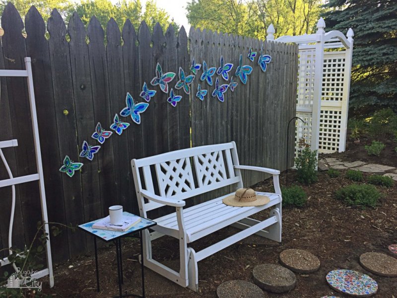 Butterfly Garden Ornaments.