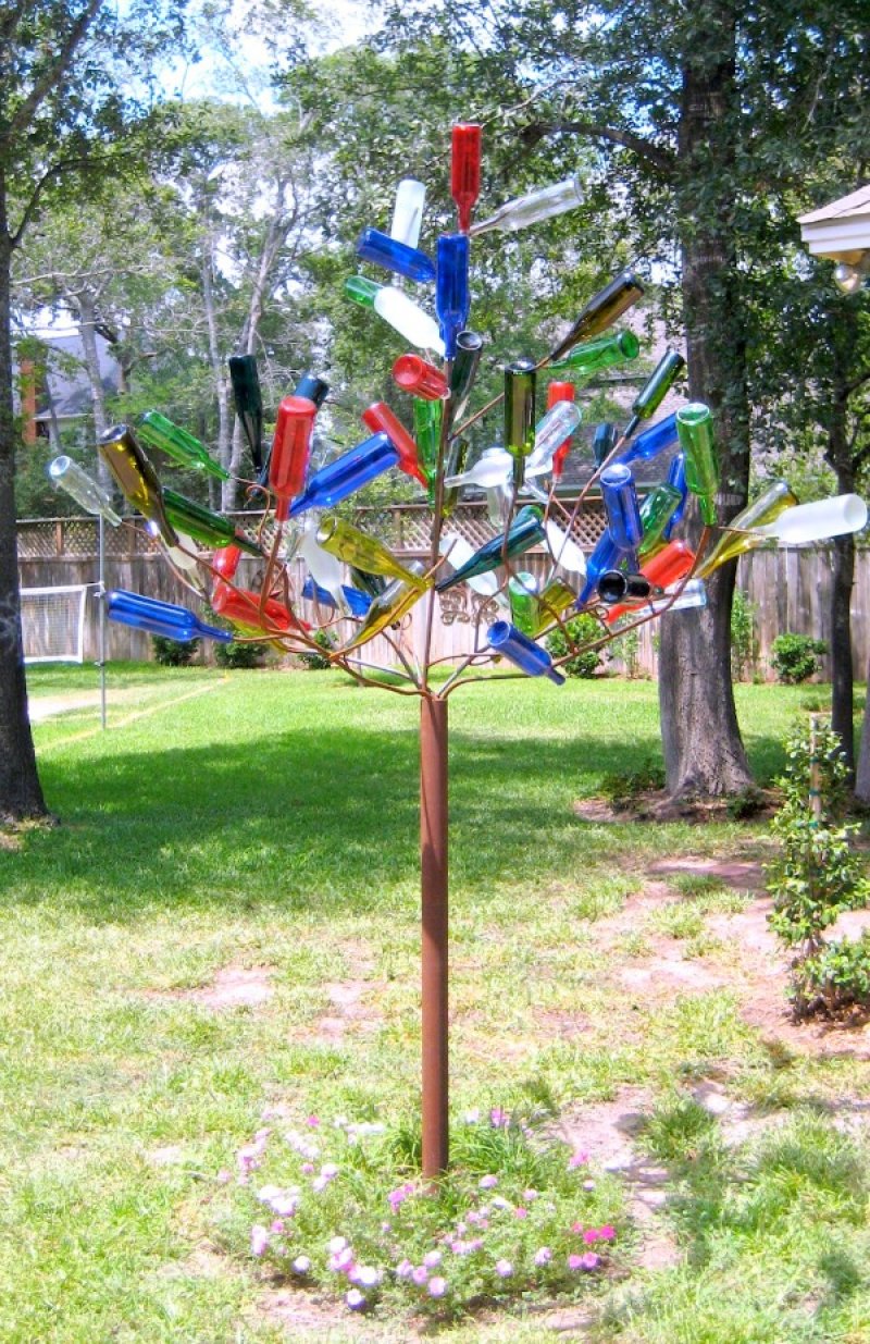 Creating your own bottle tree.