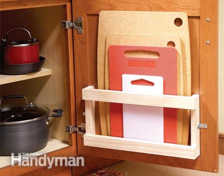 Cutting Board Rack.