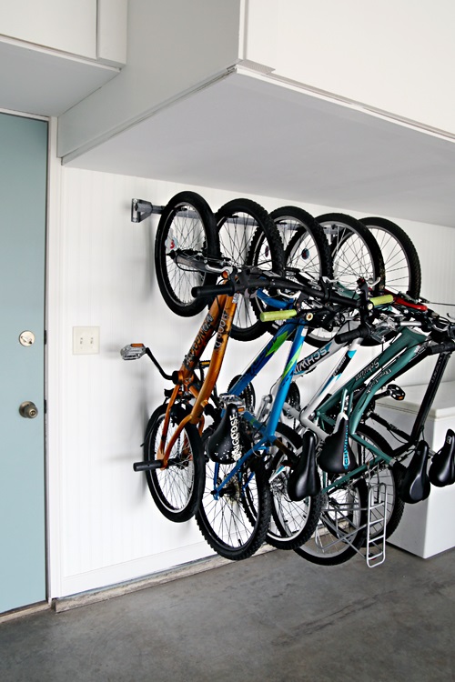 Garage Bike Organization.