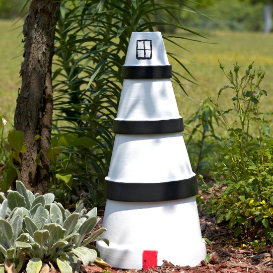 Lighthouse Lawn Ornament.
