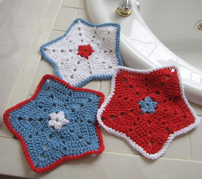 Little Star Dish Cloth or Wash Cloth.