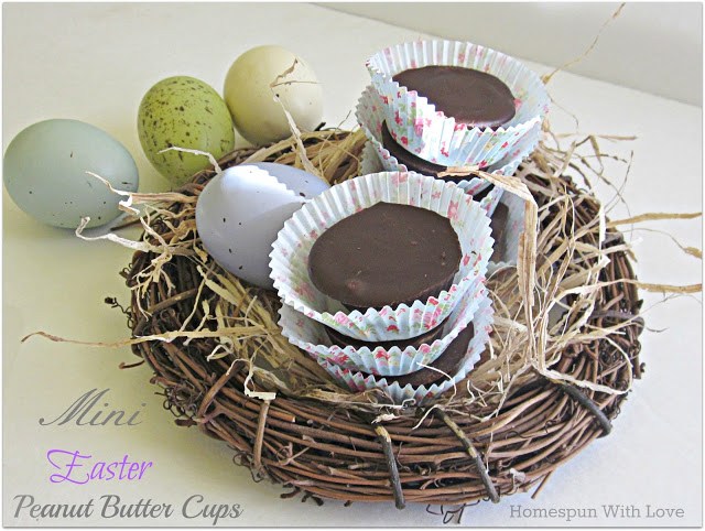 Mini Easter Peanut Butter Cups.