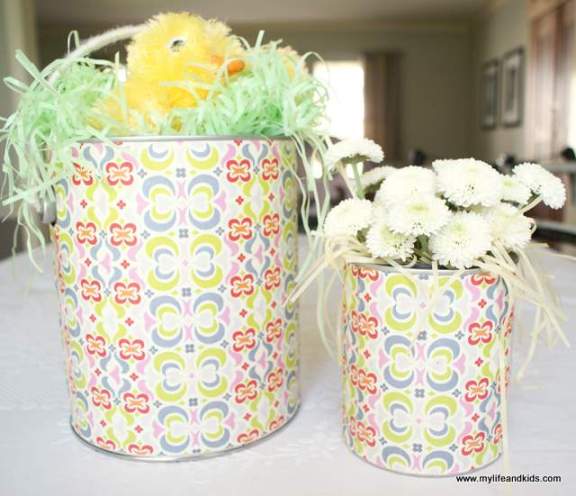 Paint Bucket Easter Baskets.