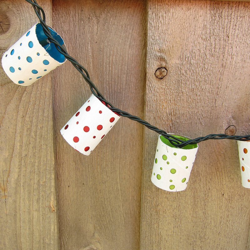 Polka Dot Paper Lanterns.