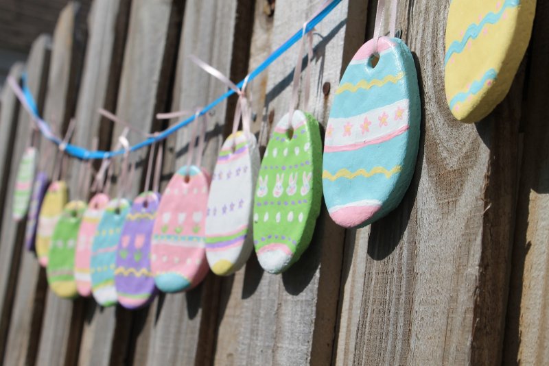 Salt Dough Garland.