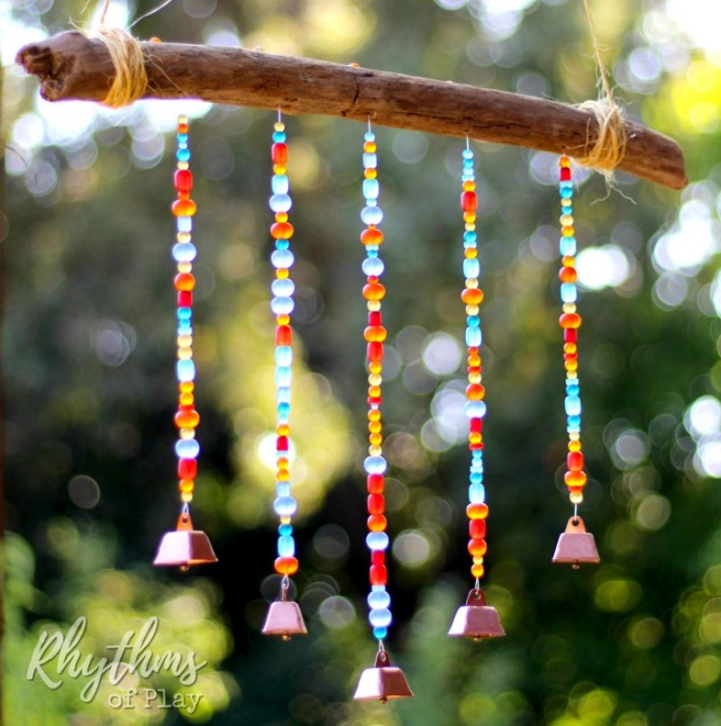 Sea Glass Wind Chime Suncatcher.