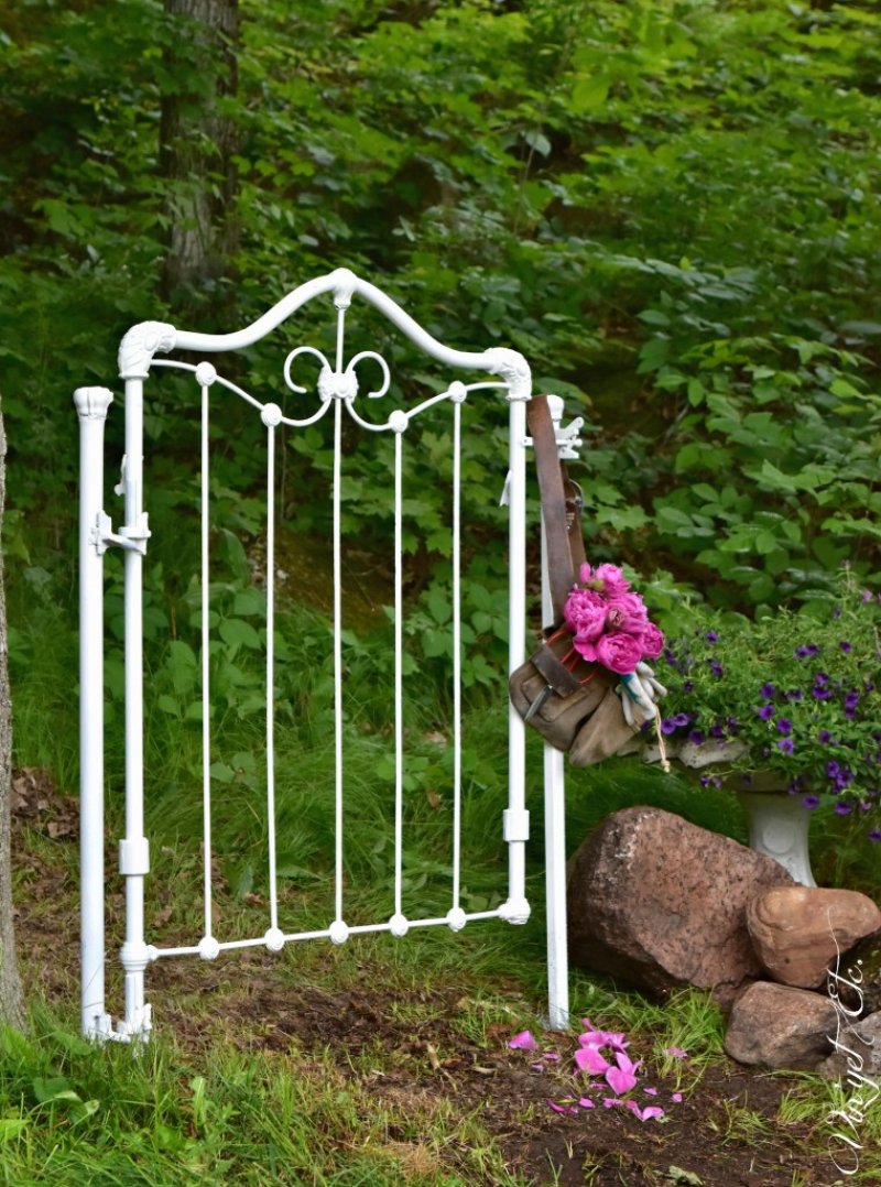 Secret Garden Gate from Antique Crib.