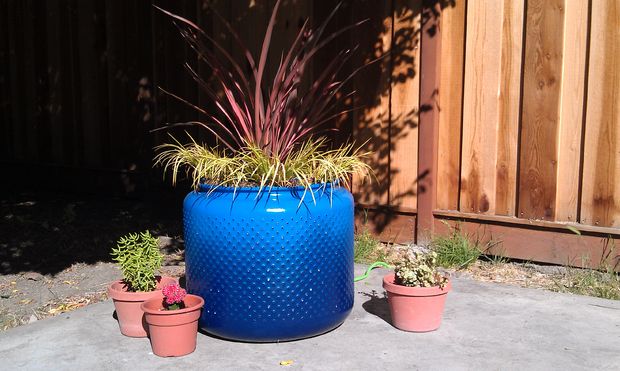 Washing Machine Drum Planter. DIY Flower Planter