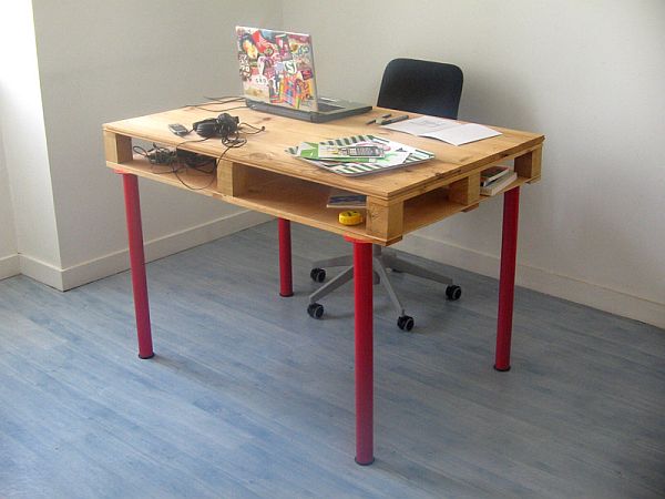 Basic Pallet Computer Desk.