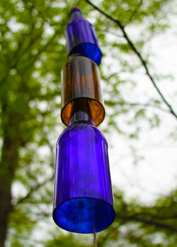 Beer Bottle Wind Chime.